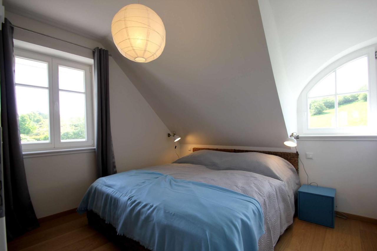 Wassernahes Ferienhaus Mit Meerblick Und Schwimmbadnutzung In Sellin - Ferienhaus Rohrweihe Gager Bagian luar foto